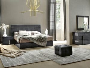 Modern 5pc ALF Monte Carlo Bedroom Collection High Gloss
