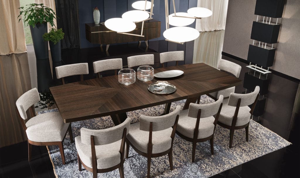 accademia dining room set