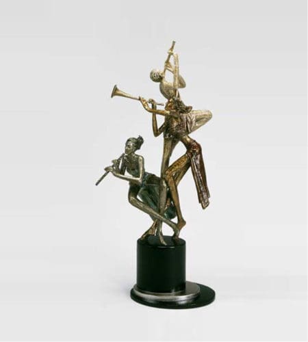 Keeping the Rhythm Modern Musicians Sculpture