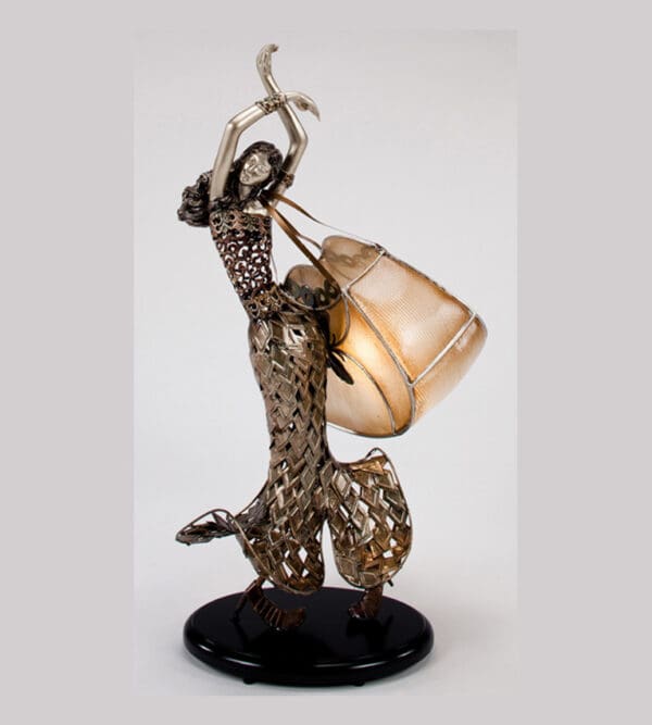 Artmax modern table lamp sculpture
