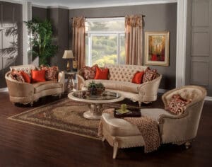 Rosabella Living Room 5pc Collection