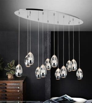 Perrier Collection 12 Light Pendant