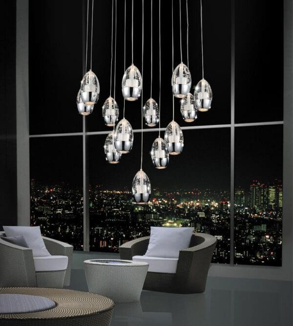 Perrier Collection 13 Light Pendant