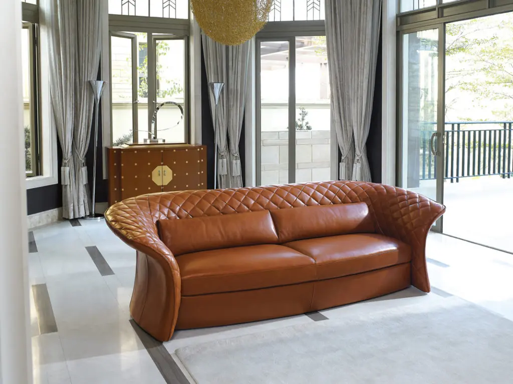 kelvin giormani leather sofa