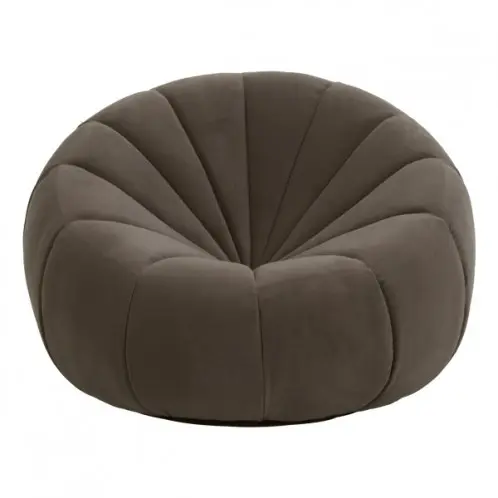 chair with pouf