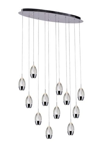 Perrier Collection 12 Light Pendant