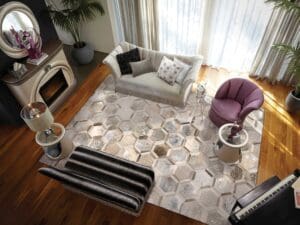 City Chic Rug Silver