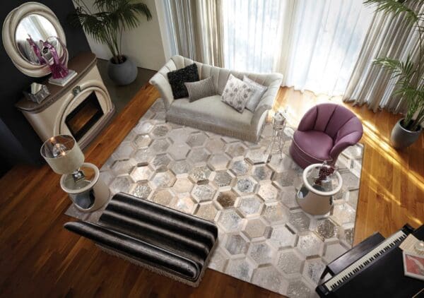 City Chic Rug Silver