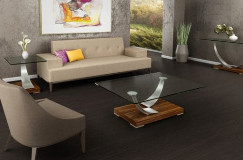 Tangent Cocktail Table