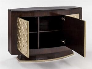 Sable Champagne Console Cabinet1