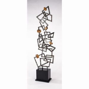 Artmax Modern Quadrilateral Floor Sculpture