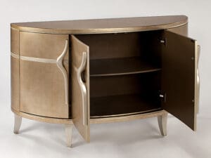 Champagne Console Cabinet0