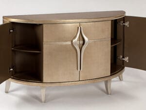 Champagne Console Cabinet1