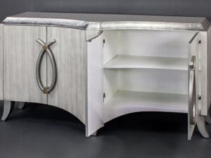 Eggshell White Console Cabinet1