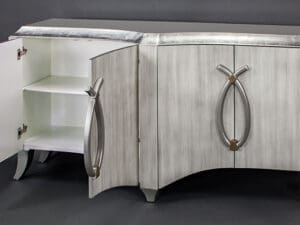 Eggshell White Console Cabinet2