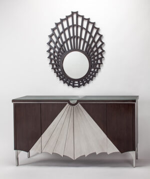 Shadow Silver Console Cabinet