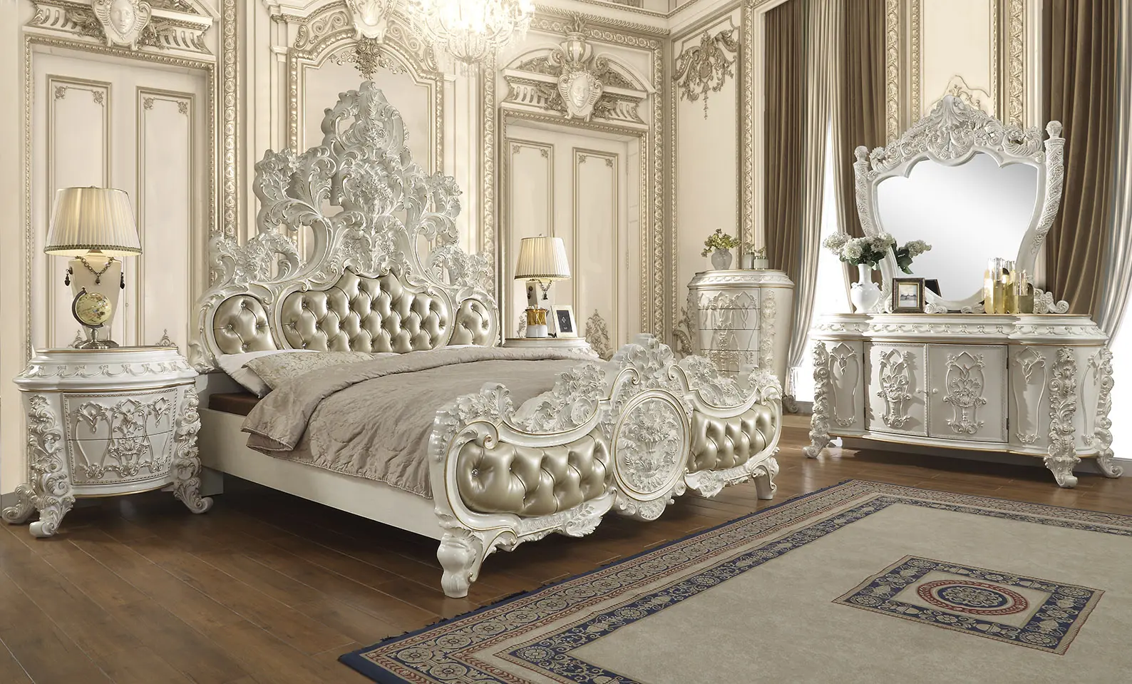 Glamorous Bedroom Furniture - inspirevio