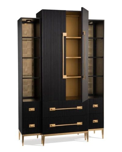 Black Satin Cabinet