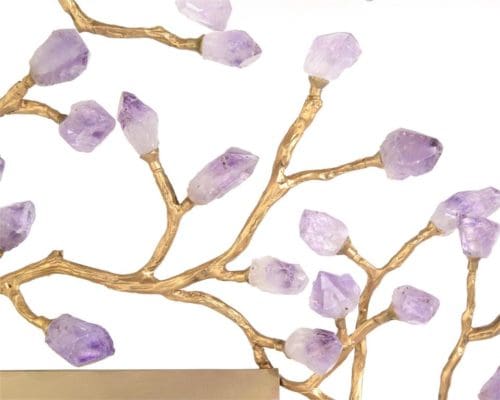 Budding Amethyst Mirror