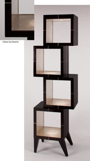 Artmax Coffee Brown Etagere