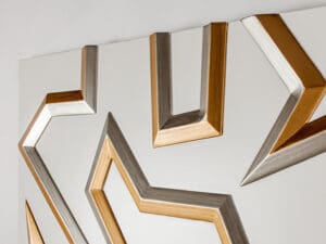 Artmax Gold Lines Wall Art3
