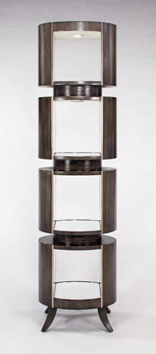 Artmax Gray Champagne Etagere