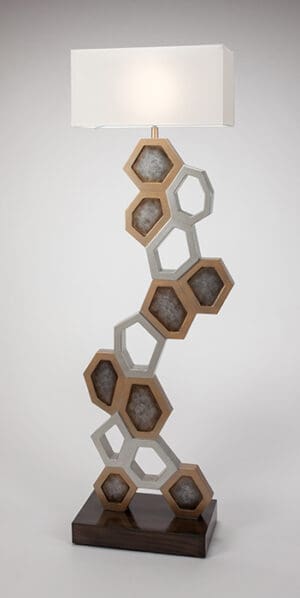 Artmax Pentagons Floor Lamp