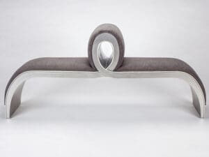 Artmax Silver Gray Bench1