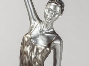 Artmax Silver Woman Floor Lamp2