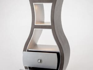 Artmax Smoky Gray Etagere1