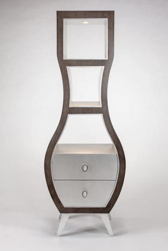Artmax Smoky Gray Etagere