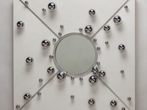 Artmax Steel Spheres Wall Art