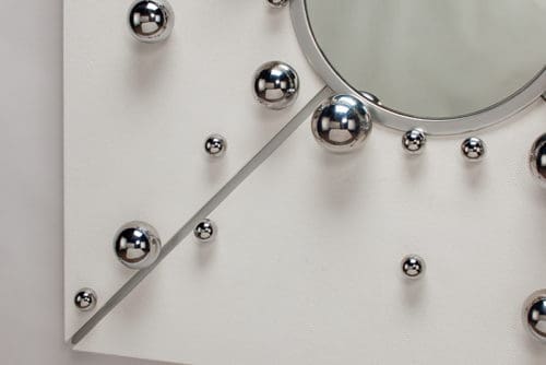 Artmax Steel Spheres Wall Art