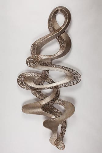 Artmax Worm Metallic Wall Art