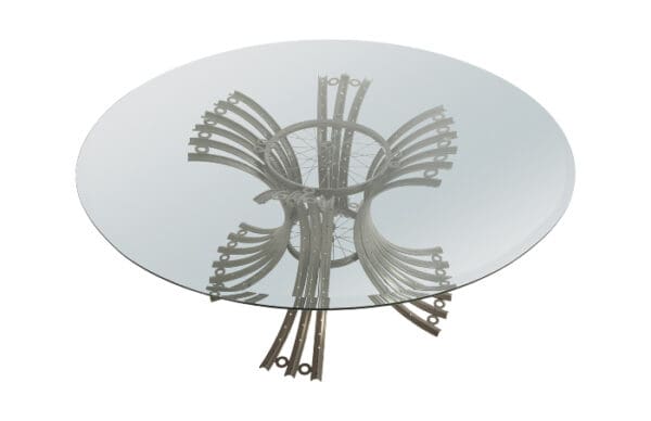 Bicycle Rim Dining Table