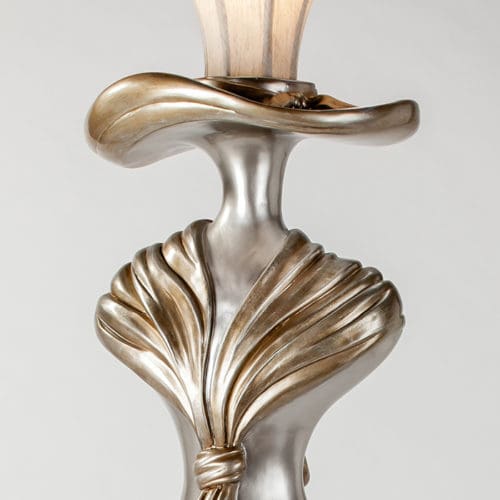 Hat and Scarf Floor Lamp