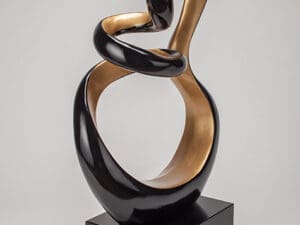 Artmax Black Gold Sculpture1
