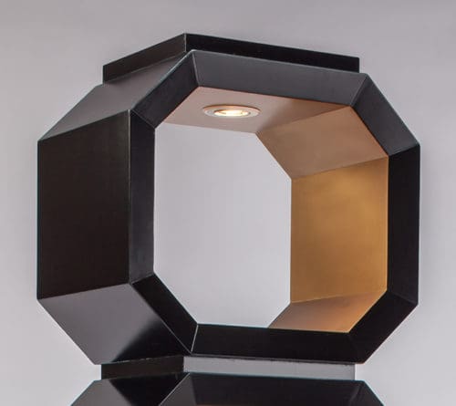 Artmax Furniture 2706-C1 Etagere black