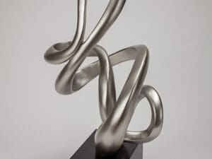 Artmax Silverleaf Black Sculpture3