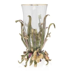 Jay Strongwater Elva Butterfly Vase