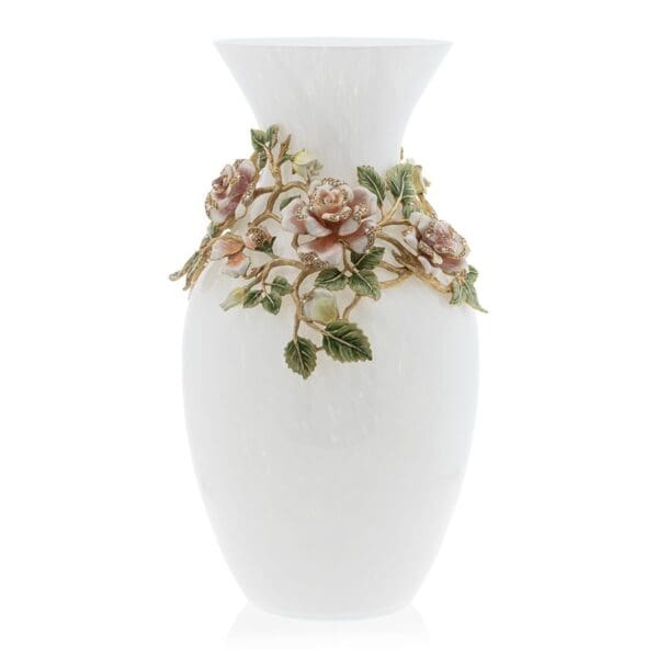 Jay Strongwater Gabrielle Rose Vase