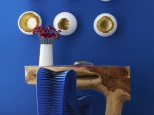 Seat Belt Dining Chair Blue Black4