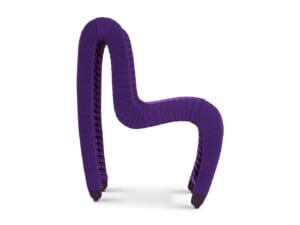Seat Belt Dining Chair Purple3 Seat Belt Dining Chair Purple3