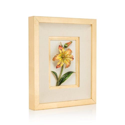 Jay Strongwater Amara Lily Wall Art