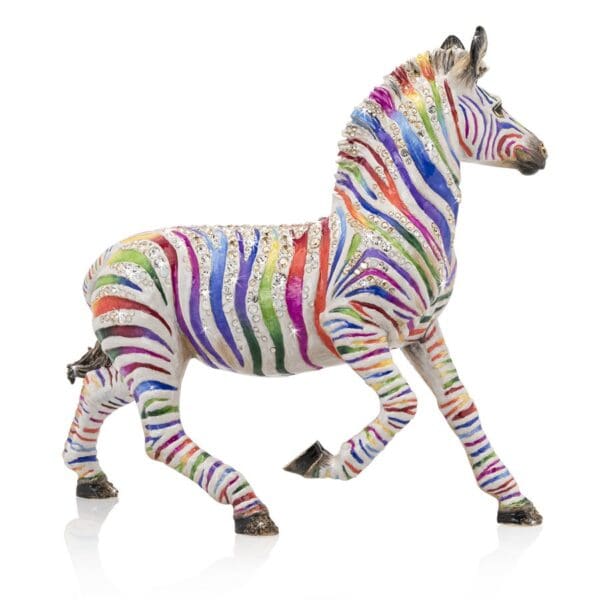 Jay Strongwater Ansel Zebra Figurine