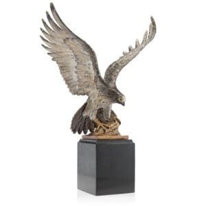 Jay Strongwater Baldwin Falcon Figurine