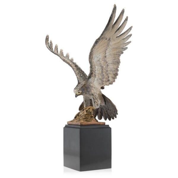 Jay Strongwater Baldwin Falcon Figurine