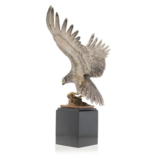 Jay Strongwater Baldwin Falcon Figurine