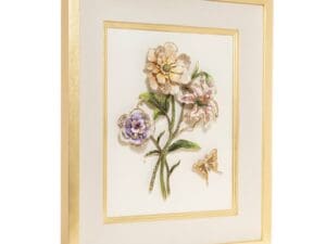 Jay Strongwater Georgia Bouquet Wall Art1