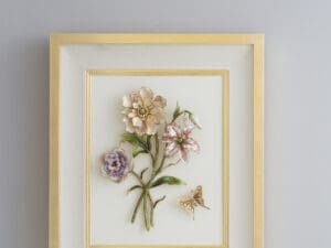 Jay Strongwater Georgia Bouquet Wall Art2